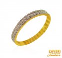 22kt Gold CZ Band - Click here to buy online - 285 only..