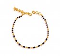 22K black beads bracelet - Click here to buy online - 452 only..