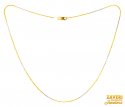 22Kt Gold Two Tone Fancy Chain - Click here to buy online - 539 only..