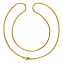 Click here to View - 22kt Gold Fancy Chain for Ladies 