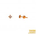 Click here to View - 18K Rose Gold Diamond Earrings 