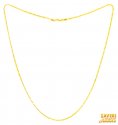 22Kt Gold Chain (18 inch) - Click here to buy online - 791 only..