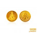22kt Gold Laxmi Coin - Click here to buy online - 135 only..