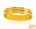 22Kt Gold Band, - Click here to buy online - 490 only..