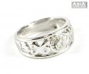 White Gold Ladies Ring - Click here to buy online - 529 only..