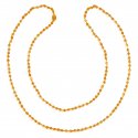22K Gold White Tulsi Chain - Click here to buy online - 619 only..