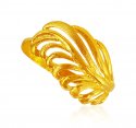 Click here to View - 22Karat Gold Fancy Ring for Ladies 