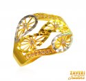 22 Kt Gold CZ Rings - Click here to buy online - 450 only..