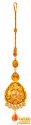 22Kt Gold Antique Maang Tikka - Click here to buy online - 1,203 only..