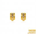 Click here to View - 22Kt Two Ton Gold Clip On Earrings  