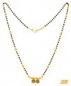 Indian Gold Mangalsutra 22K - Click here to buy online - 954 only..