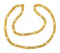 Click here to View - 22 Kt Gold Figaro Chain  
