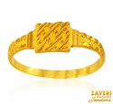 Click here to View - Mens 22K Gold Square Ring 