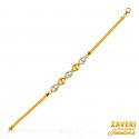 Click here to View - 22Kt Gold CZ Bracelet 