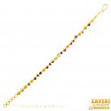 Click here to View - 22Kt Gold Fancy Meenakari Bracelet 
