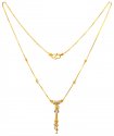 Click here to View - 22K Gold Two tone Dokia Chain 
