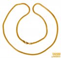 Click here to View - 22kt Gold Round Chain 24 In 