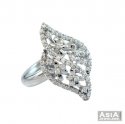 Fancy White Gold Ring 18k - Click here to buy online - 394 only..