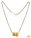 22 Kt Gold Thaali Mangalsutra Chain - Click here to buy online - 1,046 only..