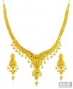 22k Fancy Filigree Gold Set  - Click here to buy online - 3,904 only..