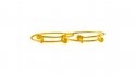 22K Gold Adjustable Kada for Kids - Click here to buy online - 964 only..