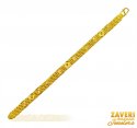 22 Kt Gold Mens Bracelet - Click here to buy online - 2,152 only..