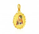 Click here to View - Gold Swami Narayan Pendant 