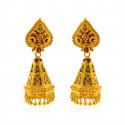 Click here to View - 22K Gold Jhumka Earrings 