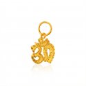 OM Pendant 22K Gold  - Click here to buy online - 165 only..