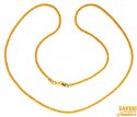 22 Kt Gold Chain (18 In) - Click here to buy online - 1,194 only..