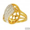 22K Fancy Oval Shaped Ring - Click here to buy online - 566 only..
