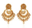 Click here to View - 22K Gold Chand Bali Earrings 