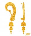 22 Kt Traditional Jhumka Earrings  - Click here to buy online - 2,921 only..
