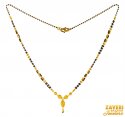 22kt Gold  Mangalsutra chain - Click here to buy online - 658 only..