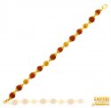 22 Karat Gold Rudraksh Bracelet - Click here to buy online - 970 only..