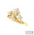 Diamond ring in 18k gold - Click here to buy online - 2,582 only..