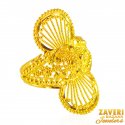 22K  Gold  Fancy Ring - Click here to buy online - 615 only..