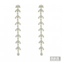 18K White Gold Fancy Earrings - Click here to buy online - 1,439 only..