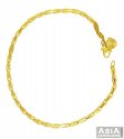 22K Gold Fancy Ladies Bracelet - Click here to buy online - 424 only..