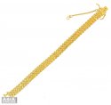 22k Gold Mens Bracelet - Click here to buy online - 3,305 only..