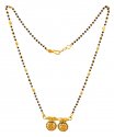 22K Yellow Gold Mangalsutra - Click here to buy online - 1,058 only..