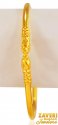 Click here to View - 22kt  Gold  simple Kada (1Pc) 