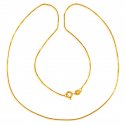 22 Kt Gold Box Chain (16 In) - Click here to buy online - 338 only..