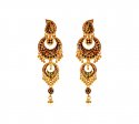 22k  Chand bali Jhumka Earrings - Click here to buy online - 1,846 only..