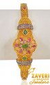 Click here to View - 22k Gold Antique Bangle with stones 