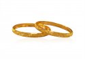 22K Gold Rhodium Baby Bangle - Click here to buy online - 1,227 only..