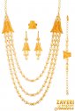 Click here to View - 21 Karat Gold Necklace Set 