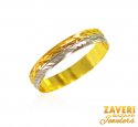Click here to View - 22 Kt Two Tone Gold Fancy Band 