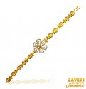 Click here to View - 22k Fancy Gold Watch Style Bracelet 