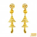 22karat Gold Jhumkhi Earrings - Click here to buy online - 865 only..